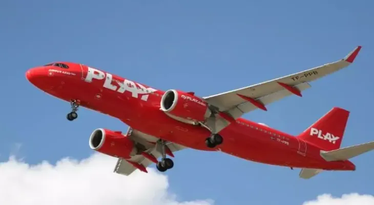 An airline announces large discounts on flights from Canada to Europe.