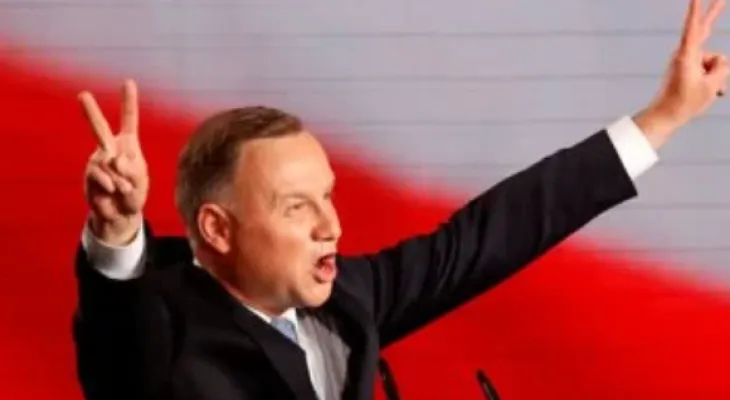 The Polish president begins an overseas tour that includes Canada and the United States.