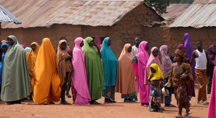 Rescue of a Nigerian student abducted by extremists 10 years ago from her school