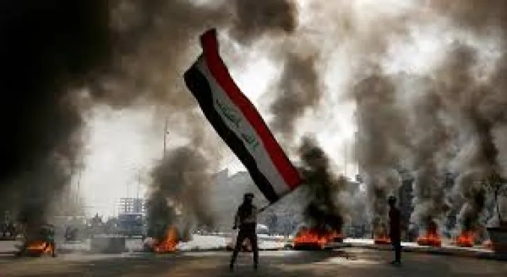 Iraq is investigating an explosion at a base used by Iran-aligned militants that resulted in one death, and the United States denies involvement.