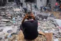 Setting up tents in southern Gaza while Israel prepares to attack Rafah.