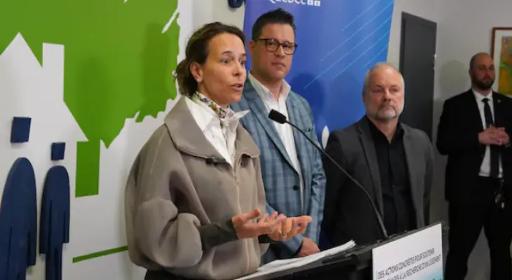 The Government of Quebec announces an increase in the budget for homeless families to 7.8 million dollars.