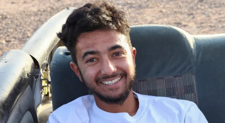 Hamas releases a video clip of hostage "Hirsh Goldberg Bolin" to confirm his survival from the injuries of October 7.
