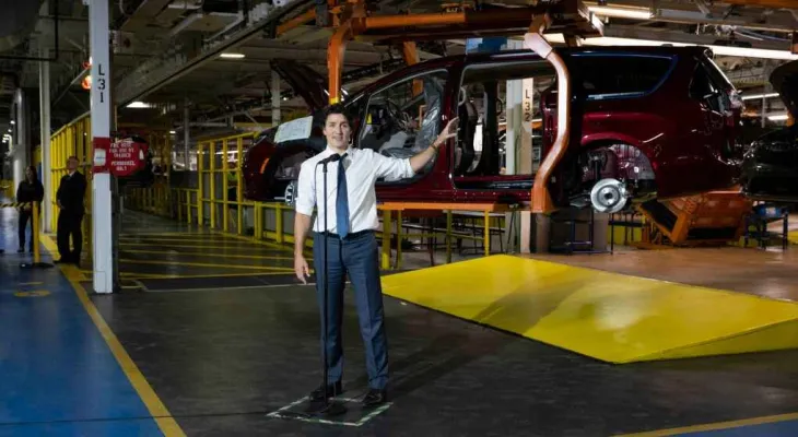 Union leaders and governors urge Trudeau to protect local jobs amid the boom in the electric vehicle sector.