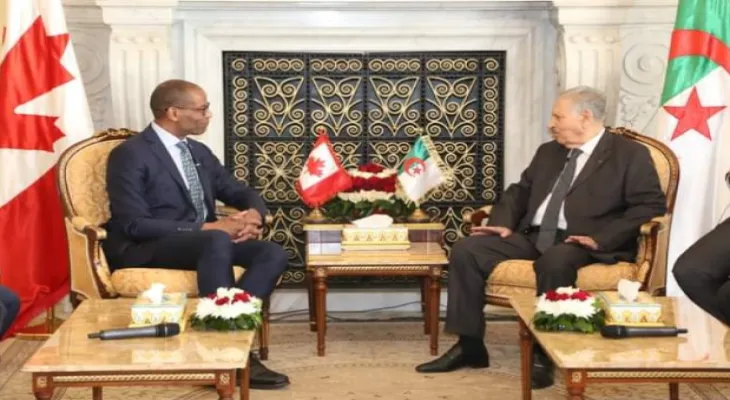 The Speaker of the House of Commons of Canada visits Algeria
