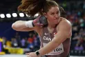 Sarah Mton wins second place in the Suzhou Diamond League.