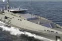 The largest Chinese warship begins its first maritime trial in a display of strength.