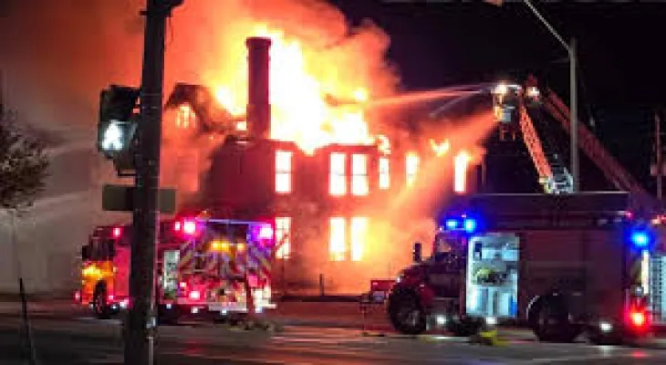 Two children and an adult are in critical condition after a massive fire in Ottawa.