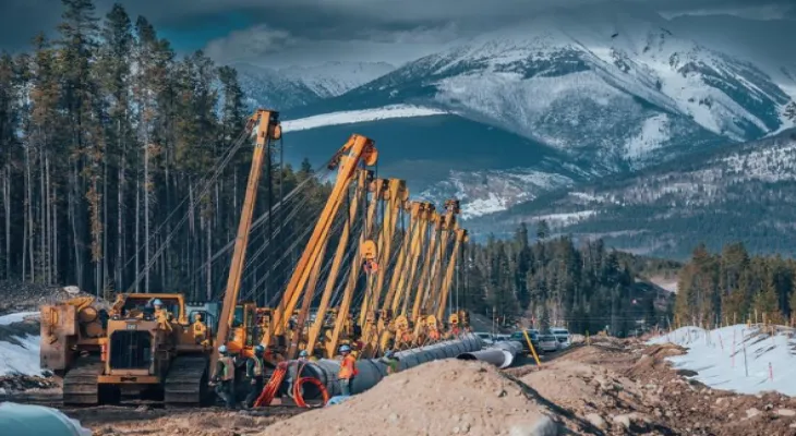 Canada ends its reliance on the US oil market with the most expensive infrastructure project in its history.