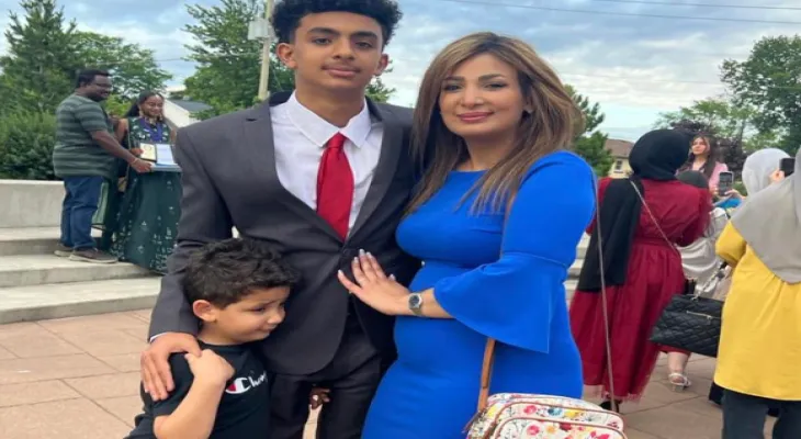 An Egyptian artist accuses unknown individuals of threatening to burn her house in Canada.