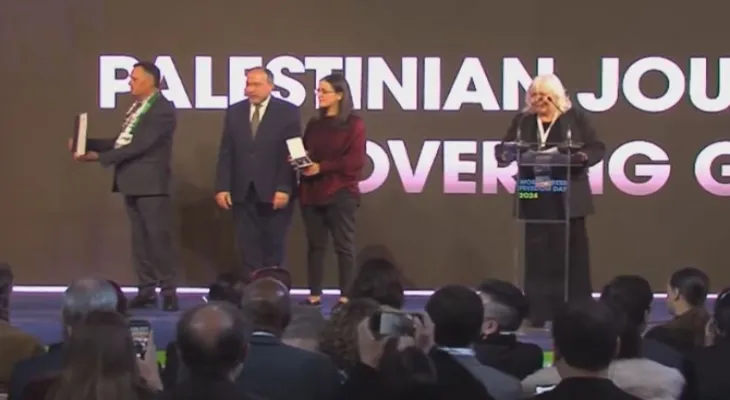 L'UNESCO décerne aux journalistes palestiniens de Gaza le prix de la liberté de la presse 2024