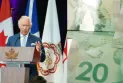 Banque du Canada : l'apparition du roi Charles sur le billet de 20 dollars prendra des années