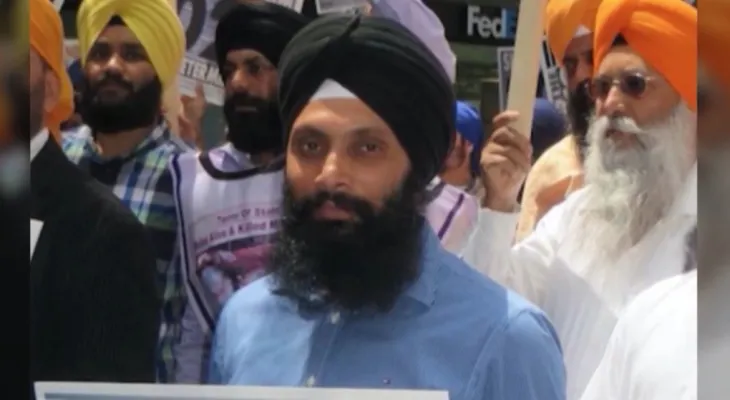 The appearance of the defendants accused of murdering the Sikh activist before the court in British Columbia today.