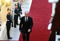 Putin takes the oath of office for his fifth term as President of Russia.