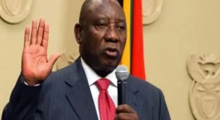 The President of South Africa accuses the main opposition party in the country of treason.