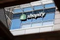 Shares of "Shopify" fell after the company announced a loss in the first quarter and predicted a slowdown in revenue growth.