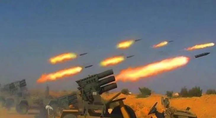 Israeli missile strike on the outskirts of the Syrian capital, Damascus.
