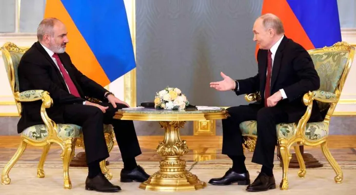 Le Premier ministre arménien tient des pourparlers avec Poutine à Moscou dans un contexte de tensions entre les alliés.