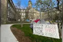 Organisation d'un camp pro-palestinien à l'Université Dalhousie à Halifax