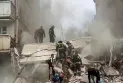 Avec l'intensification des combats acharnés... il ne reste plus que quelques centaines d'habitants dans une ville frontalière ukrainienne au milieu de l'offensive russe