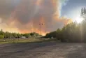 Alerte concernant la qualité de l'air avec la propagation de la fumée des feux de forêt vers l'est depuis l'ouest du Canada