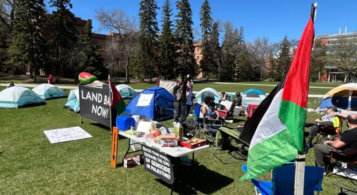 L'Alberta enquête sur la répression policière des manifestations pro-palestiniennes sur le campus universitaire