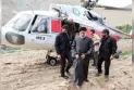 Les équipes de secours suivent ses traces... L'avion du président iranien est impliqué dans un accident avec à son bord aussi son ministre des Affaires étrangères.