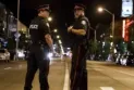A person was killed and 3 others were injured after a plane wheel collided with the windshield of a bus in Ontario.