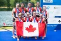 The Canadian women's rowing team wins the gold medal at the World Cup in Switzerland and qualifies for the Paris Olympics.