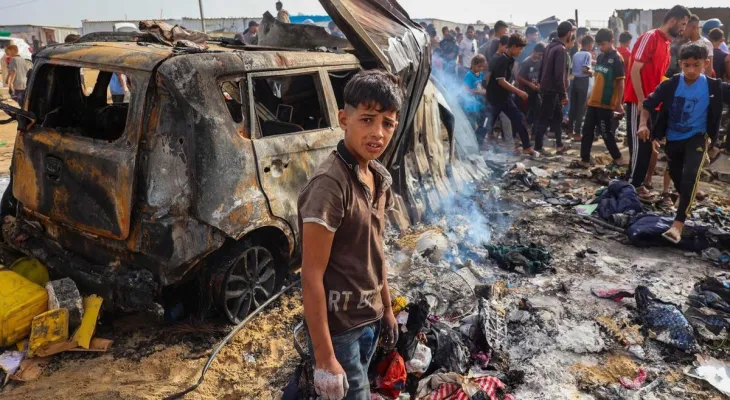 Canada describes the bombing of tents for displaced people in Rafah as terrifying and demands an immediate ceasefire.