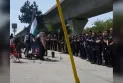 Arrest of 14 people during a pro-Palestinian demonstration that blocked trains and traffic in East Vancouver