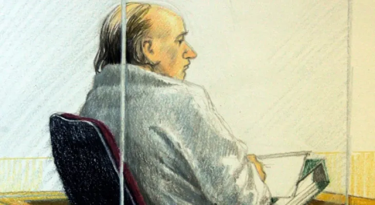 The serial killer Robert Pickton dies in the hospital after being attacked in prison.
