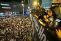 Massive demonstrations in Tel Aviv calling for the ousting of Netanyahu's government and pushing for a deal to recover the hostages.