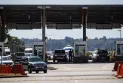 Traffic movement across the border is disrupted due to a potential strike by the Canada Border Services Agency.