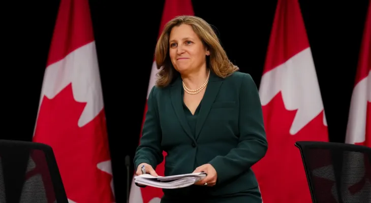 Freeland: The revelation that some MPs assisted in foreign interference in the country's affairs is "worrying."