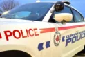 Ontario police arrest a suspect who attempted to steal a police car and disarm an officer.