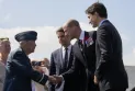 Canadians celebrate the eightieth anniversary of D-Day with the sun shining on Juno Beach in Normandy.