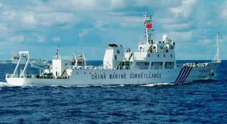 Japan protests the entry of Chinese ships into the waters surrounding disputed islands.