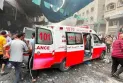 Red Crescent in Gaza: The occupation carried out a mass killing operation in Al-Nuseirat.