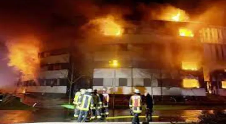 22 people injured in a fire at a residential building in Germany