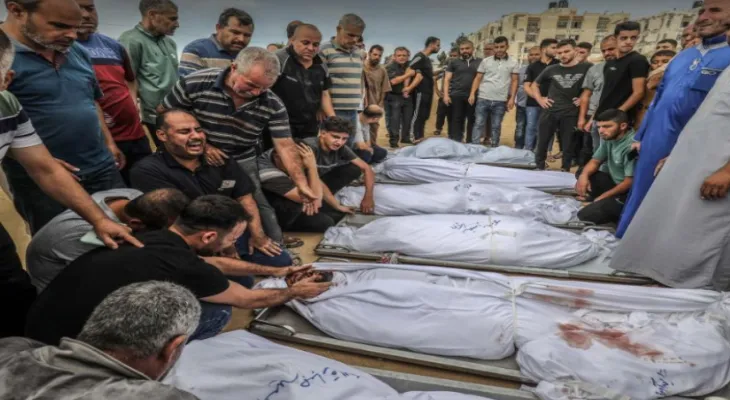 Gulf Cooperation Council: The killing and injury of hundreds in Al-Nusairat is a heinous and terrorist crime.