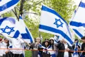 Pro-Israel march today Sunday in Toronto under heavy security.