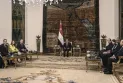 The Egyptian president confirms to "Blinken" the necessity of ending the war in Gaza.