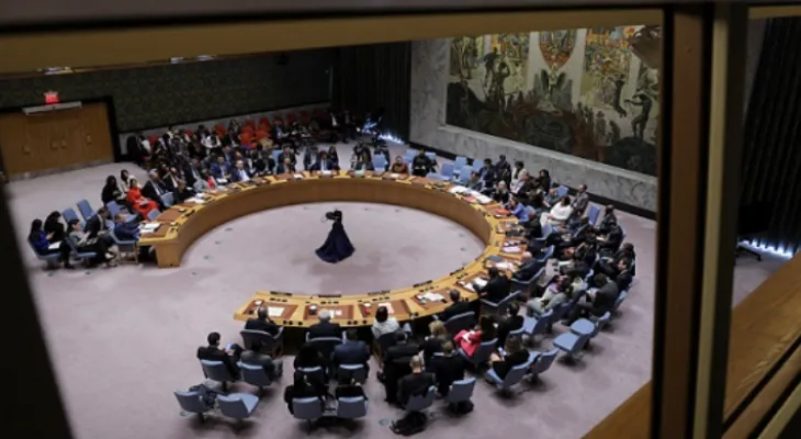The United Nations Security Council votes on a U.S. proposal for a Gaza ceasefire.