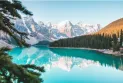 Classification of Moraine Lake, the most beautiful Canadian lake in the world.