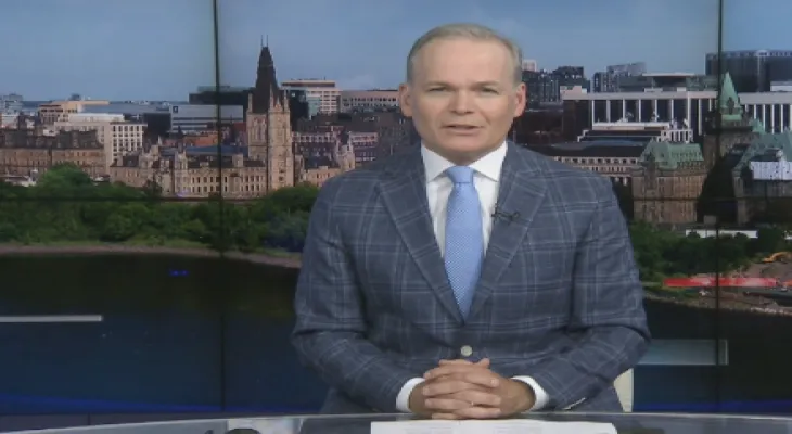 Graham Richardson announces leaving currency on CTV News in Ottawa