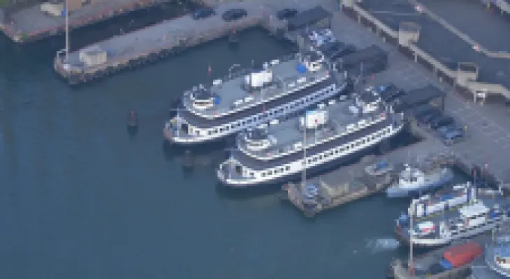 Expect long wait times... Two statements from Toronto Island out of service