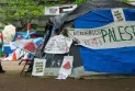 L'Université McGill annonce le renforcement des mesures de sécurité près d'un camp de soutien aux Palestiniens.