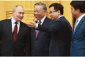 La Russie et le Vietnam confirment leur soutien à l'établissement d'un État palestinien indépendant dont la capitale est Jérusalem-Est.