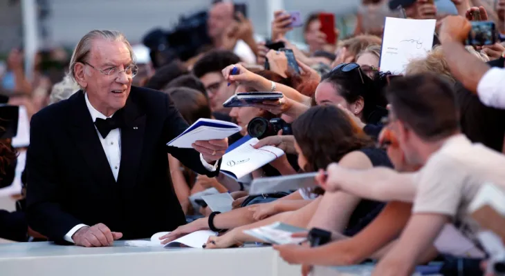 Justin Trudeau and Hollywood stars honor the famous Canadian actor Donald Sutherland